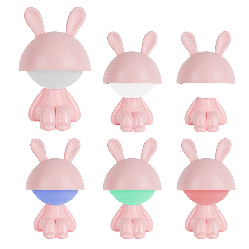 Lampka nocna LED z akumulatorem  Kite Cute Bunny K25-316-1-2, różowa