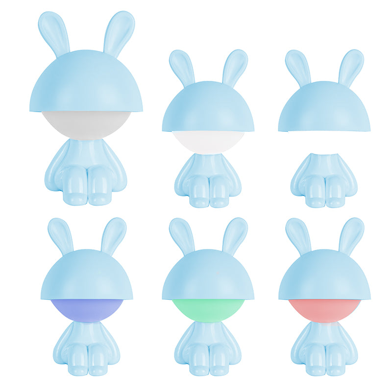 Lampka nocna LED z akumulatorem  Kite Cute Bunny K25-316-1-3, niebieska