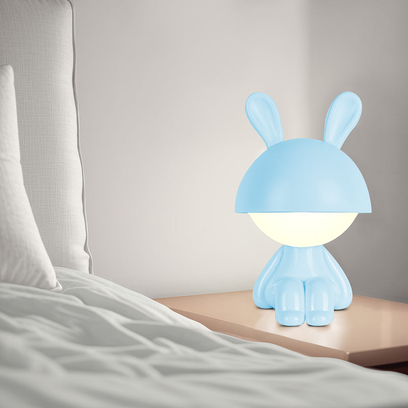 Lampka nocna LED z akumulatorem  Kite Cute Bunny K25-316-1-3, niebieska