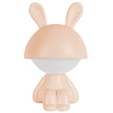 Lampka nocna LED z akumulatorem  Kite Cute Bunny K25-316-1-4, brzoskwiniowa