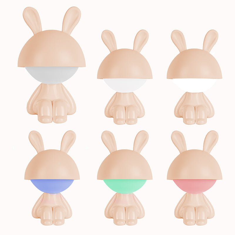 Lampka nocna LED z akumulatorem  Kite Cute Bunny K25-316-1-4, brzoskwiniowa