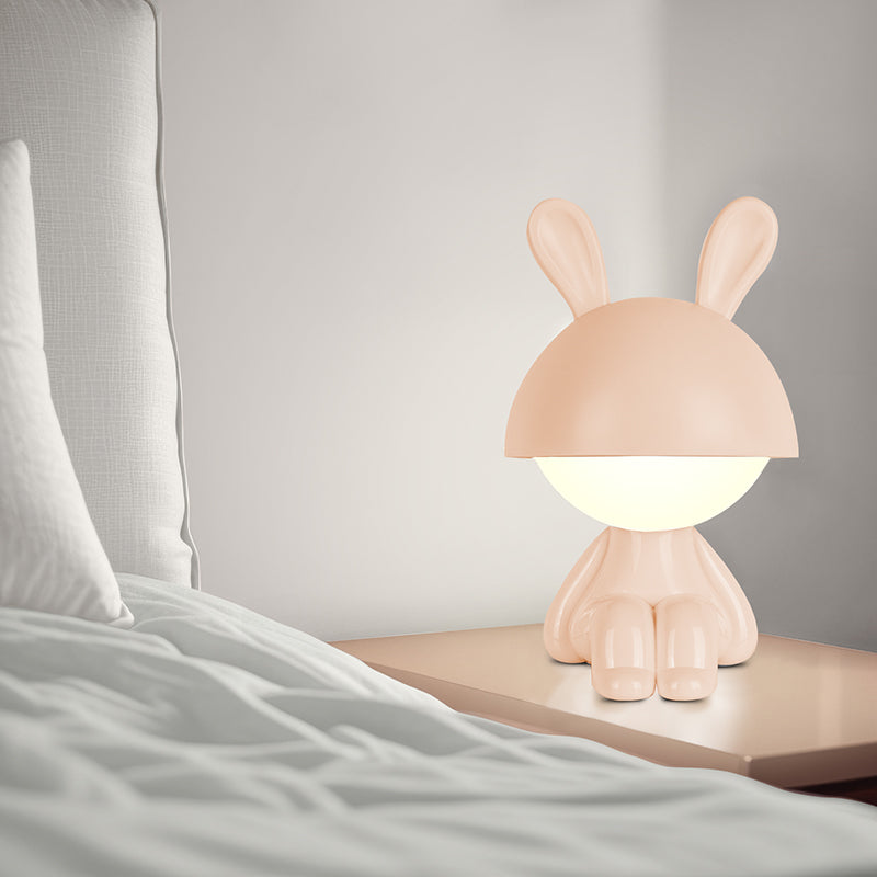 Lampka nocna LED z akumulatorem  Kite Cute Bunny K25-316-1-4, brzoskwiniowa