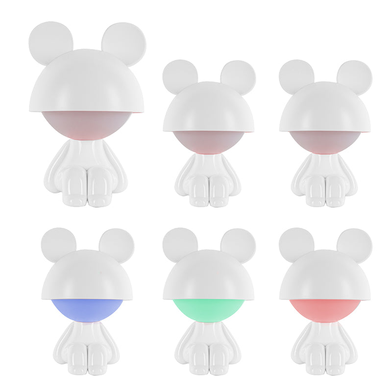Lampka nocna LED z akumulatorem  Kite Cute Mouse K25-316-2-1, biała