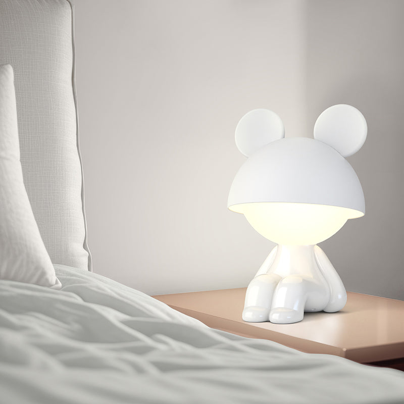 Lampka nocna LED z akumulatorem  Kite Cute Mouse K25-316-2-1, biała