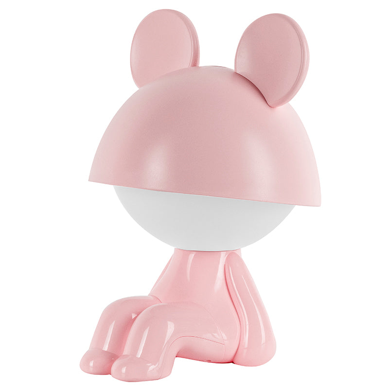 Lampka nocna LED z akumulatorem  Kite Cute Mouse K25-316-2-2, różowa