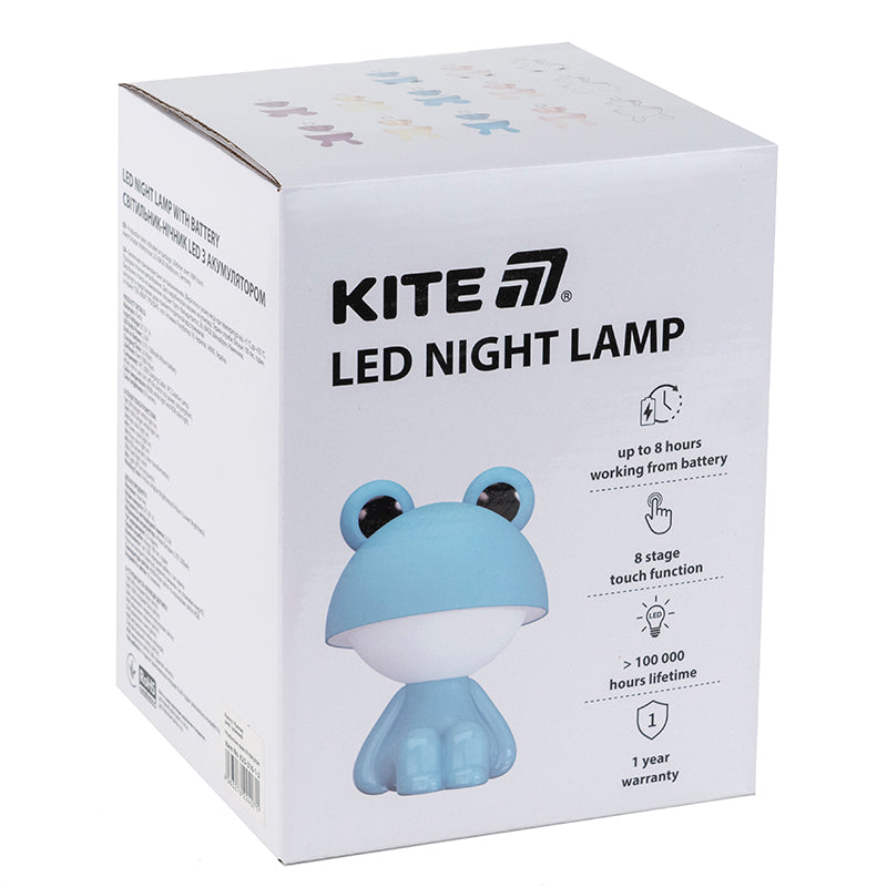 Lampka nocna LED z akumulatorem  Kite Cute Mouse K25-316-2-2, różowa
