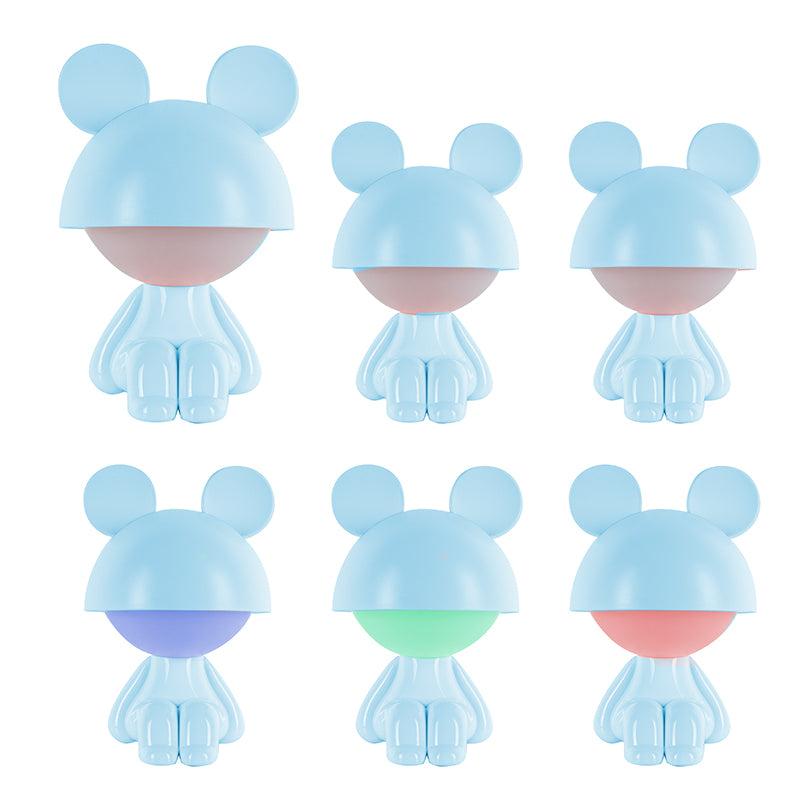 Lampka nocna LED z akumulatorem  Kite Cute Mouse K25-316-2-3, niebieska