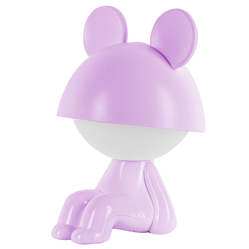 Lampka nocna LED z akumulatorem  Kite Cute Mouse K25-316-2-5, fioletowa