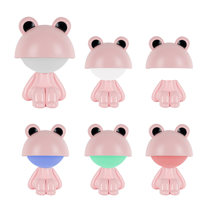 Lampka nocna LED z akumulatorem  Kite Cute Froggy K25-316-3-2, różowa