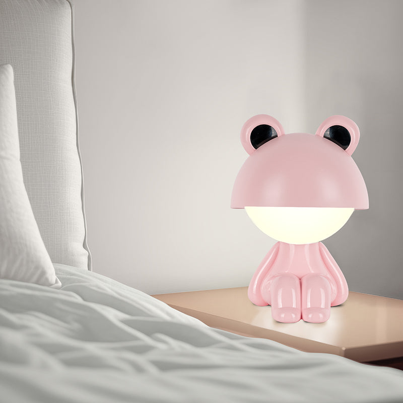 Lampka nocna LED z akumulatorem  Kite Cute Froggy K25-316-3-2, różowa
