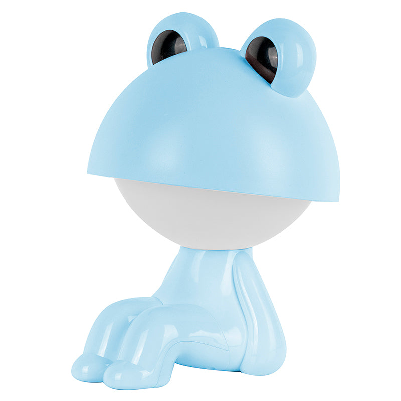 Lampka nocna LED z akumulatorem  Kite Cute Froggy K25-316-3-3, niebieska
