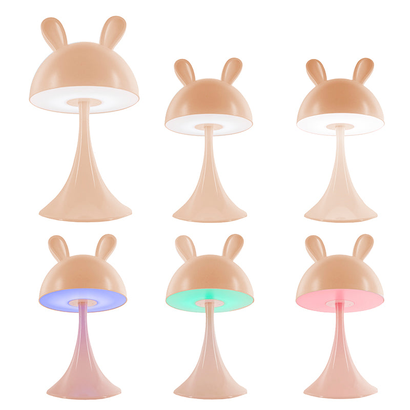 Lampka nocna LED z akumulatorem  Kite Simple Bunny K25-317-1-4, brzoskwiniowa