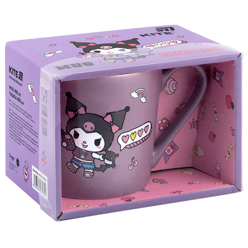 Чашка Kite Kuromi HK25-216-1, 400 мл