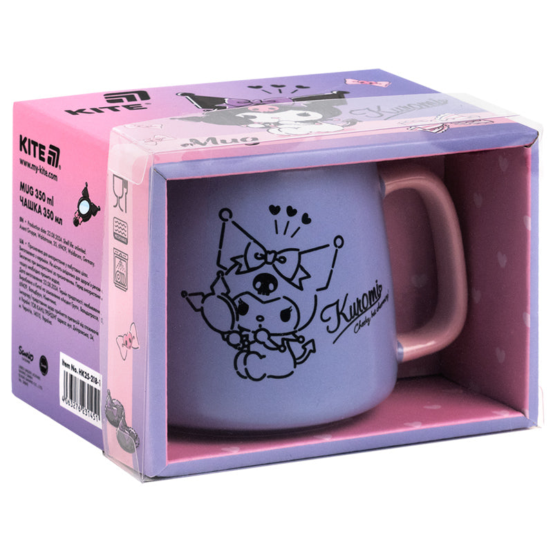 Kubek Kite Kuromi HK25-218-1, 350 ml
