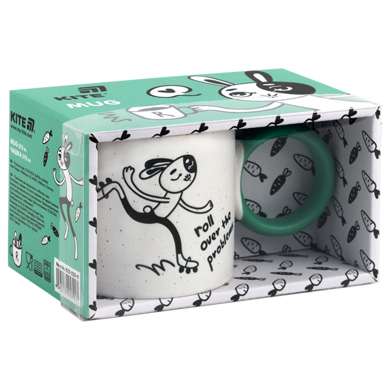 Kubek Kite Roller bunny K25-220-6, 370 ml