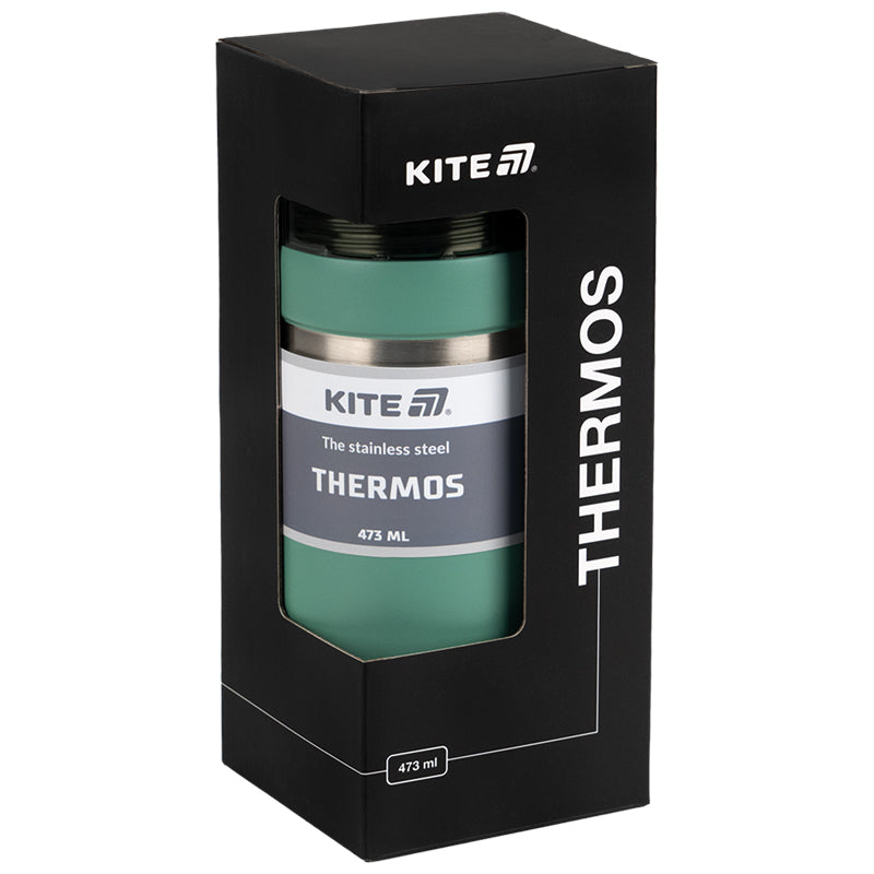 Termos Kite K25-320-2, 473 ml, zielony