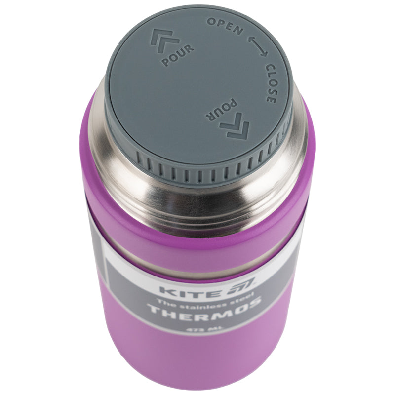 Termos Kite K25-320-3, 473 ml, fioletowy
