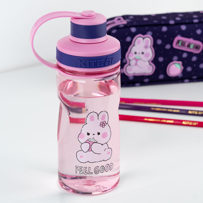 Пляшечка для води Kite Feel Good K25-397-2, 500 мл, лілова