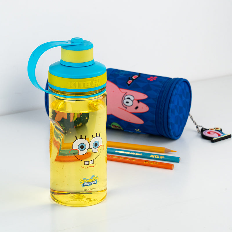 Butelka na wodę Kite Sponge Bob SB25-397, 500 ml, żółta