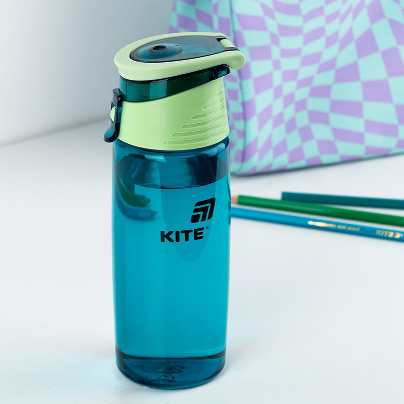 Пляшечка для води Kite K25-401-2, 550 мл, смарагдова