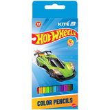 Олівці кольорові Kite Hot Wheels HW25-051, 12 шт.