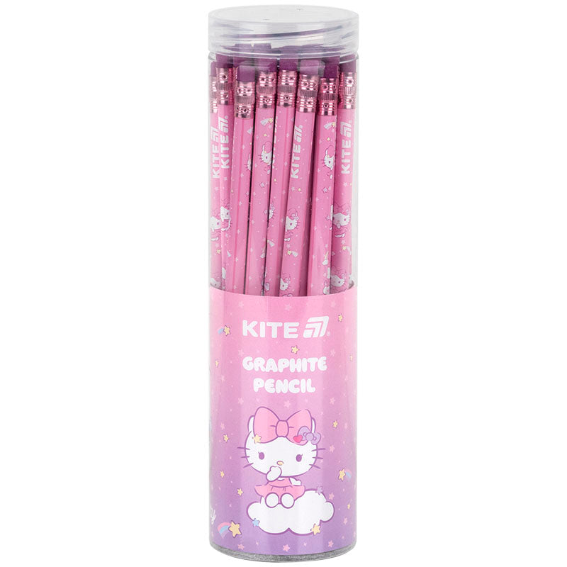Ołówek grafitowy z gumką Kite Hello Kitty HK25-056