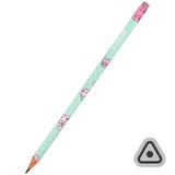 Ołówek grafitowy trójkątny z gumką Kite Feel Good K25-046-2