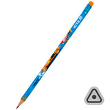 Ołówek grafitowy z gumką, trójkątny Kite Hot Wheels HW25-046