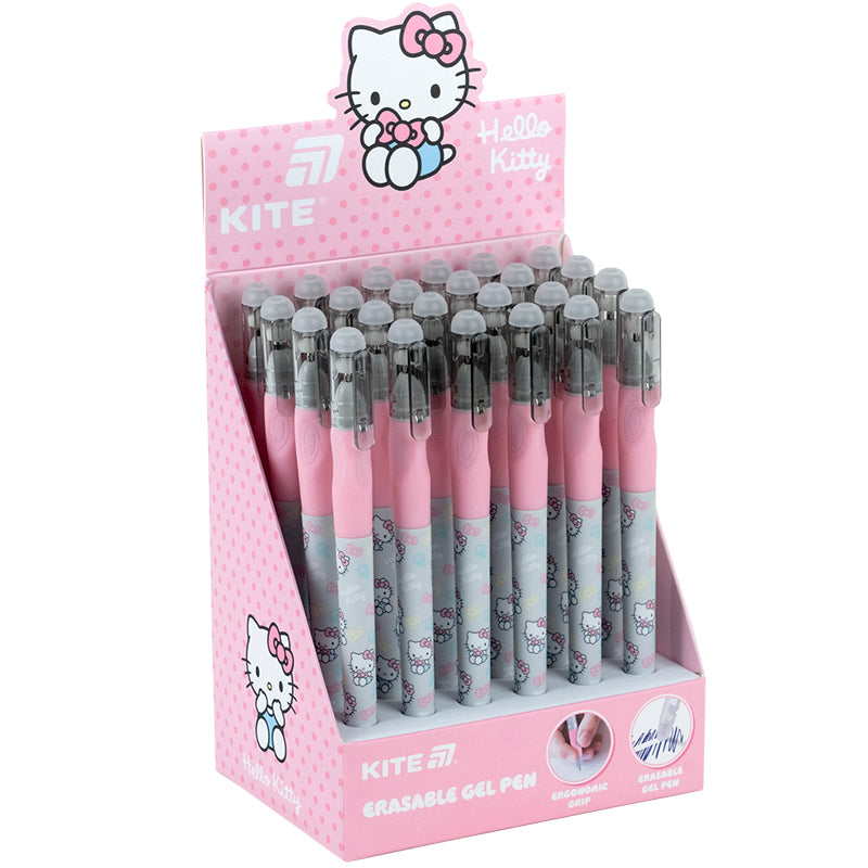 Długopis żelowy wymazywalny Kite Smart Hello Kitty HK25-098, niebieski