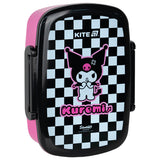 Śniadaniówka z przegródkami i sztućcami Kite Kuromi HK25-163-2, 750 ml