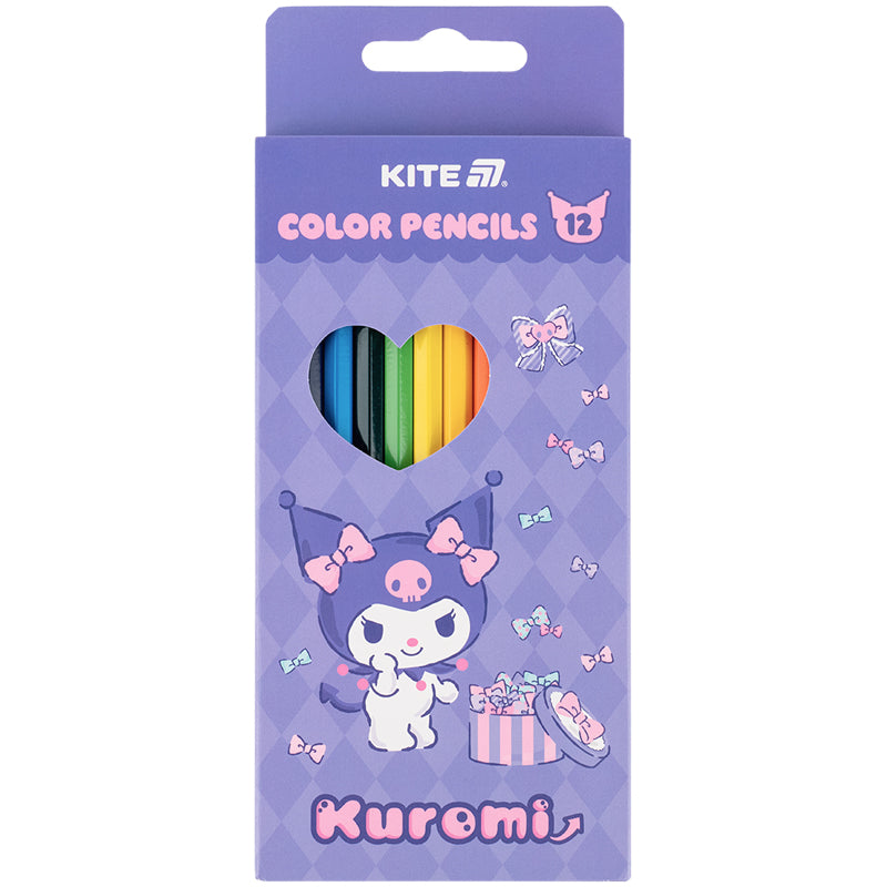 Kredki ołówkowe Kite Kuromi HK25-051-2, 12 szt.