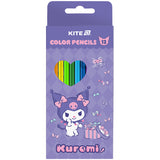 Олівці кольорові Kite Kuromi HK25-051-2, 12 шт.