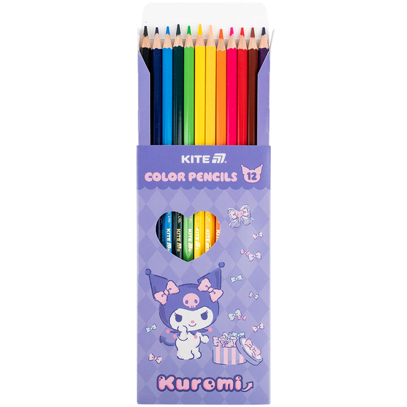Kredki ołówkowe Kite Kuromi HK25-051-2, 12 szt.