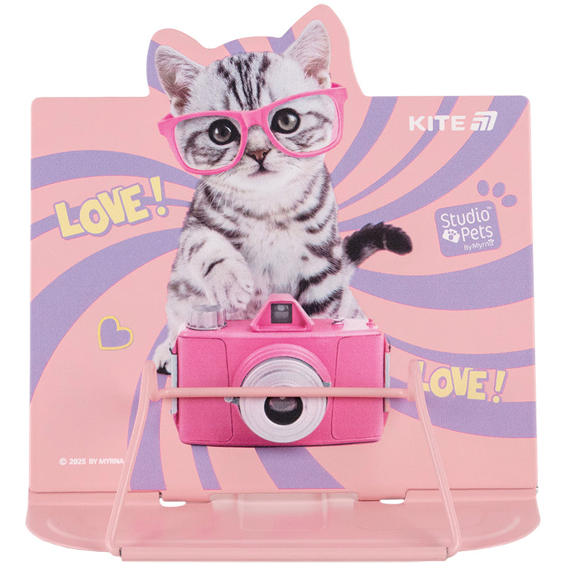Підставка для книг Kite  Studio Pets SP25-392, металева