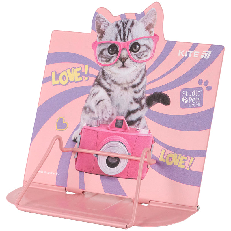 Підставка для книг Kite  Studio Pets SP25-392, металева