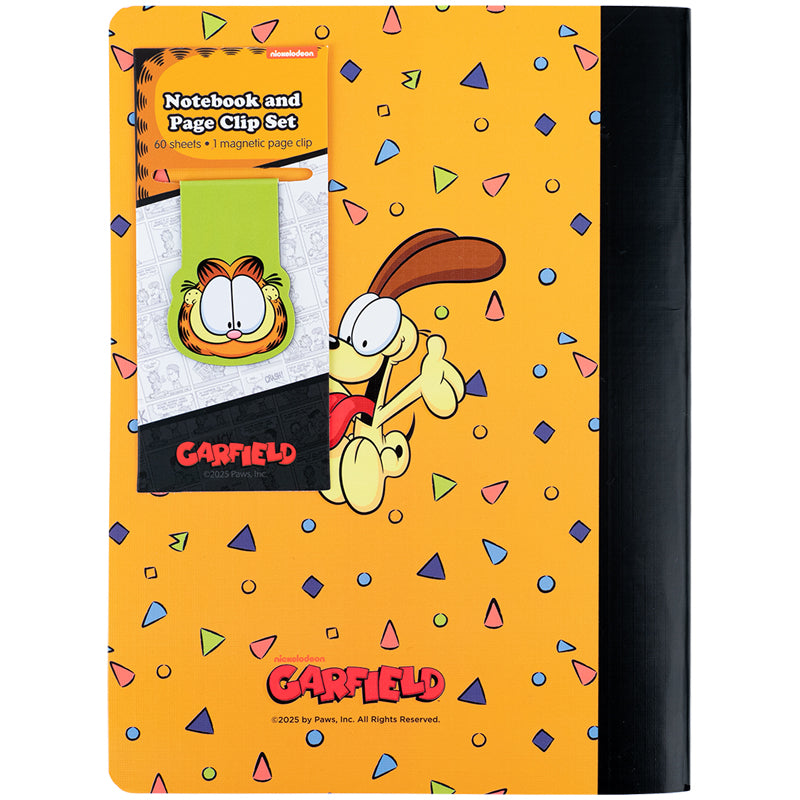 Notatnik z magnetyczną zakładką Kite Garfield GF25-192, A5, 60 kartek, w kratkę