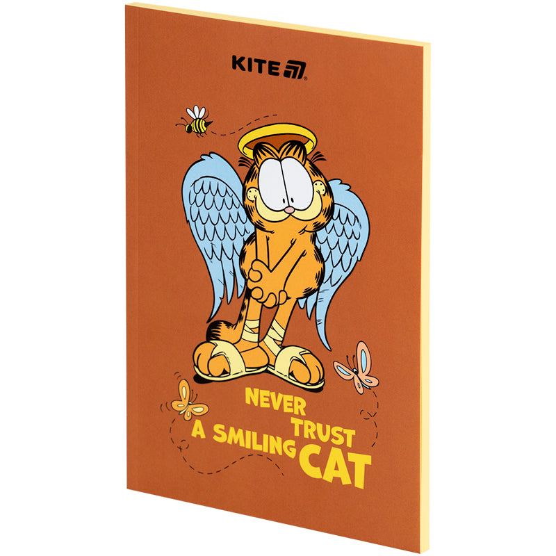 Блокнот Kite Garfield GF25-193-1, термобіндер, А5, 64 аркуші, нелінований