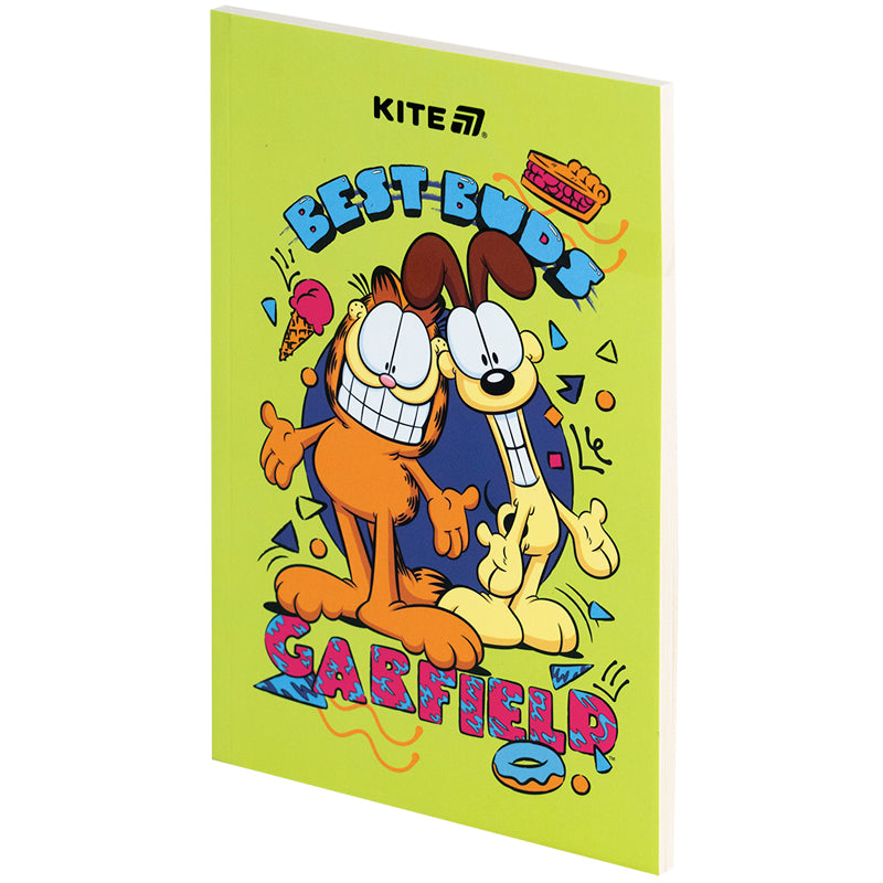 Notatnik Kite Garfield GF25-193-2, oprawa termiczna, format A5, 64 kartki, bez linii
