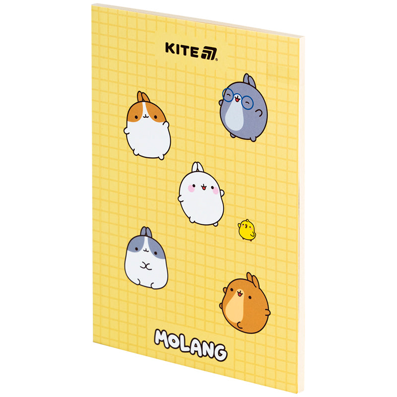 Блокнот Kite Molang ML25-193, термобіндер, А5, 64 аркуші, нелінований