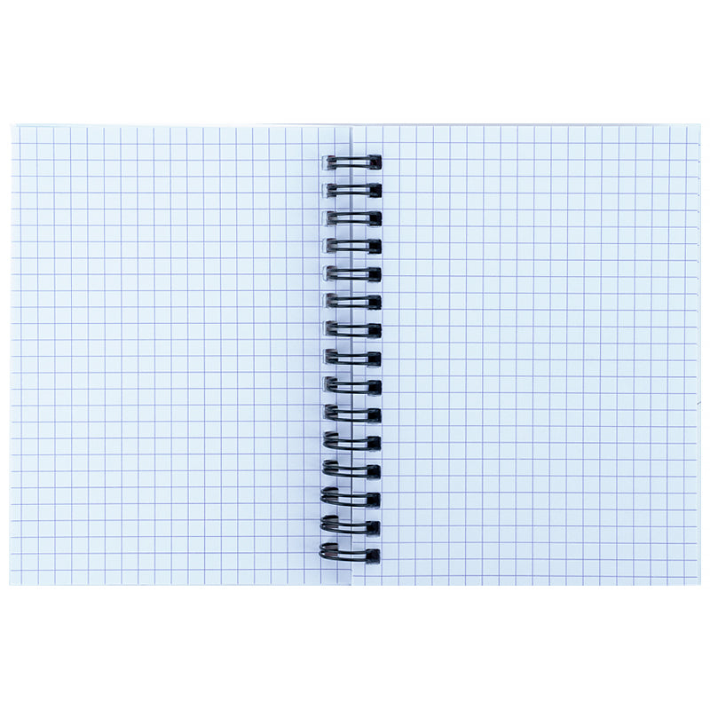 Notes na spirali Kite Kuromi HK25-229-2, format A6, 80 kartek, w kratkę