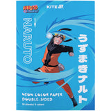 Папір кольоровий неоновий Kite Naruto NR24-252