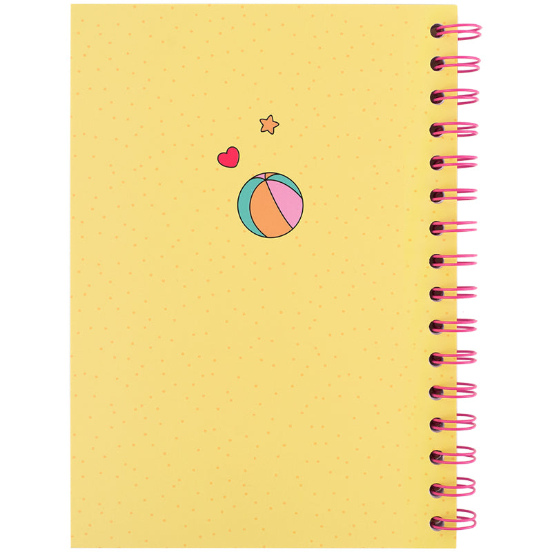 Notes na spirali Kite Cute 1 K25-1911-1, A5, 80 kartek, w kratkę