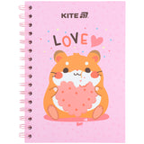 Notes na spirali Kite Cute 3 K25-1911-3, A5, 80 stron, w kratkę