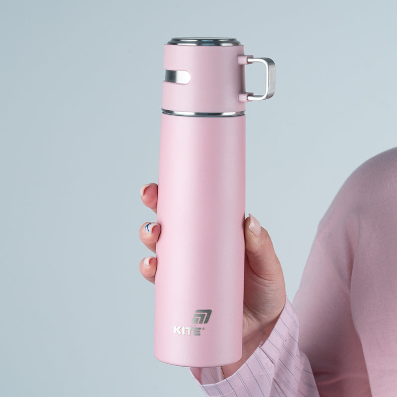 Termos Kite K25-1224-3, 500 ml, różowy