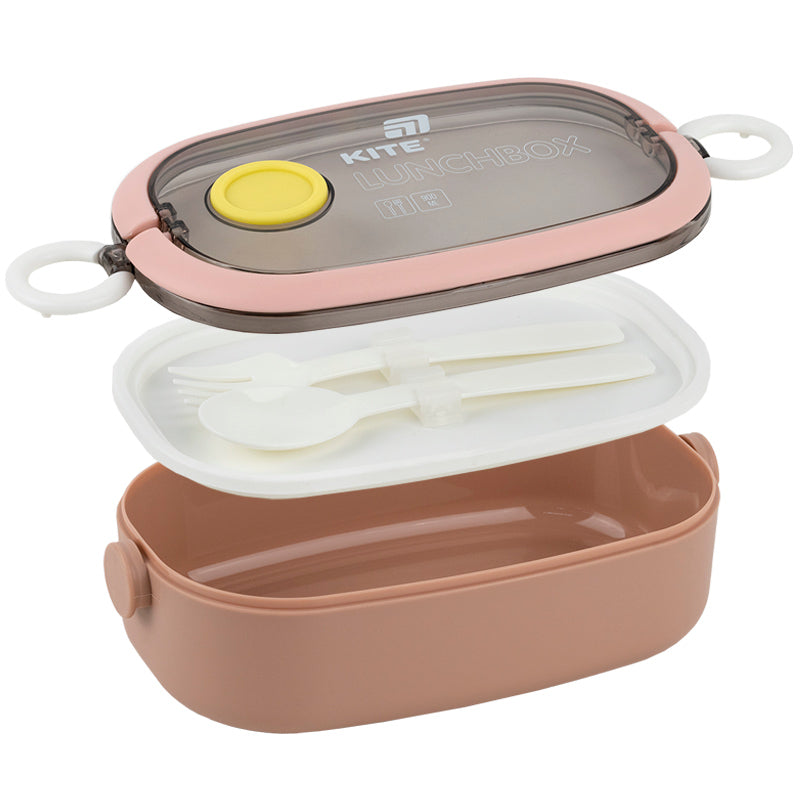 Śniadaniówka Kite K25-1180-1, 900 ml, beż