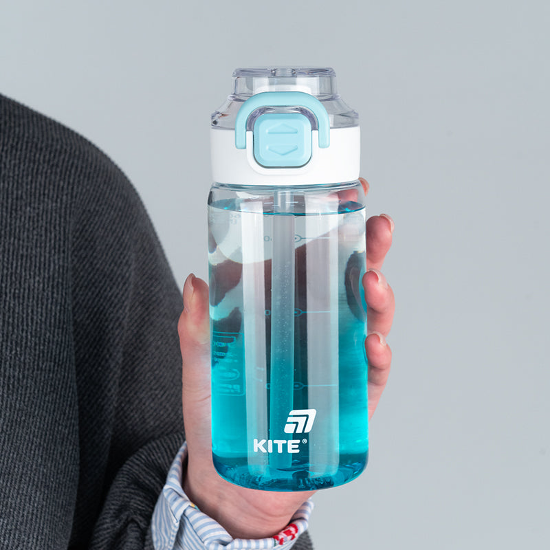 Butelka na wodę Kite K25-1212-2, 600 ml, niebieska