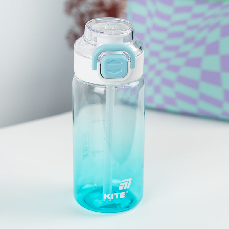 Butelka na wodę Kite K25-1212-2, 600 ml, niebieska