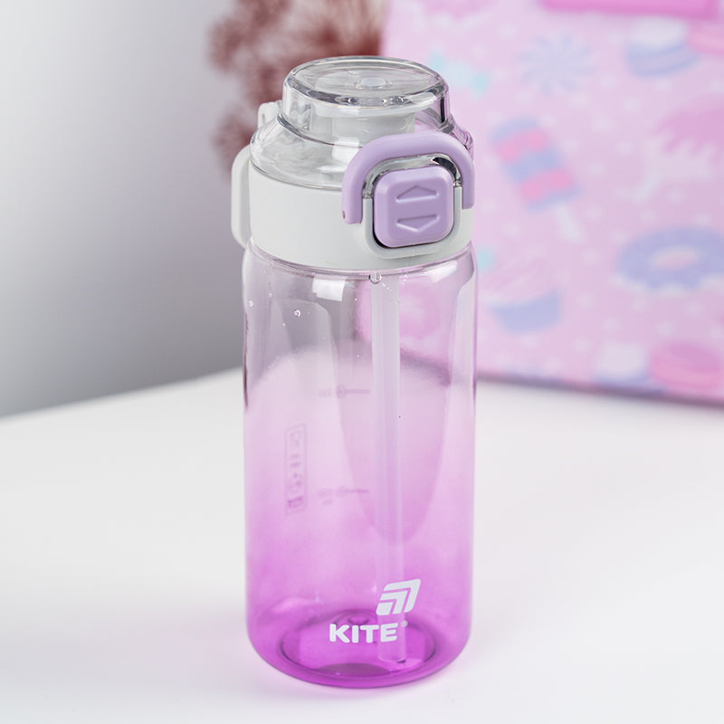Butelka na wodę Kite K25-1212-3, 600 ml, fioletowa