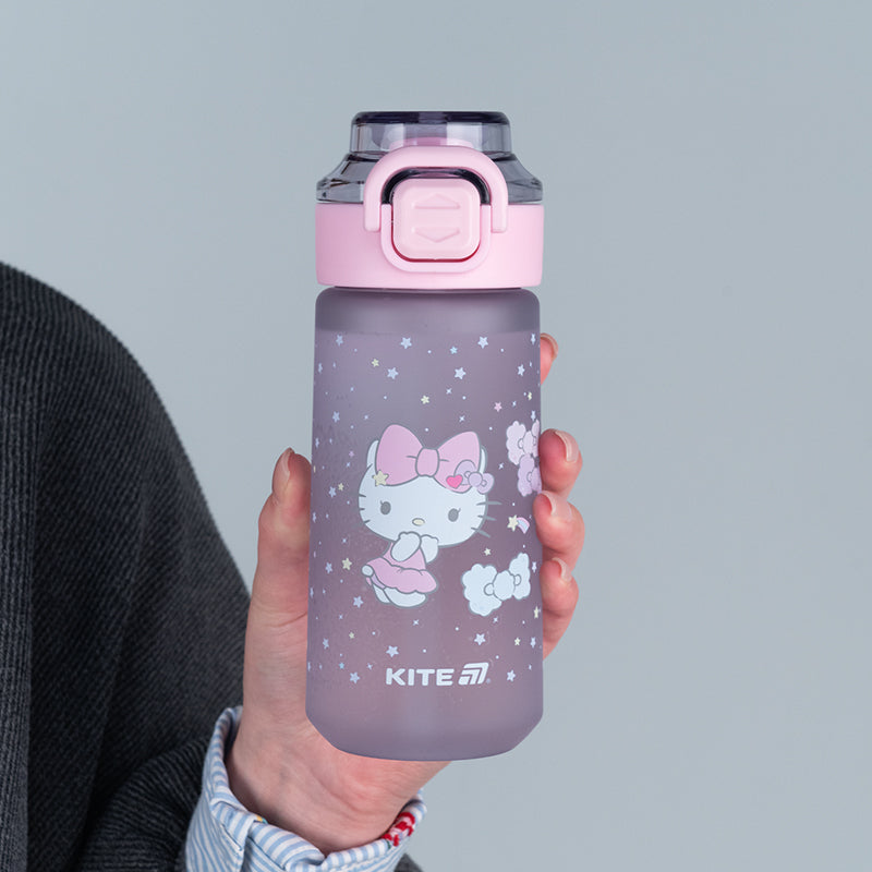 Butelka na wodę Kite Hello Kitty HK25-1213, 560 ml, szara