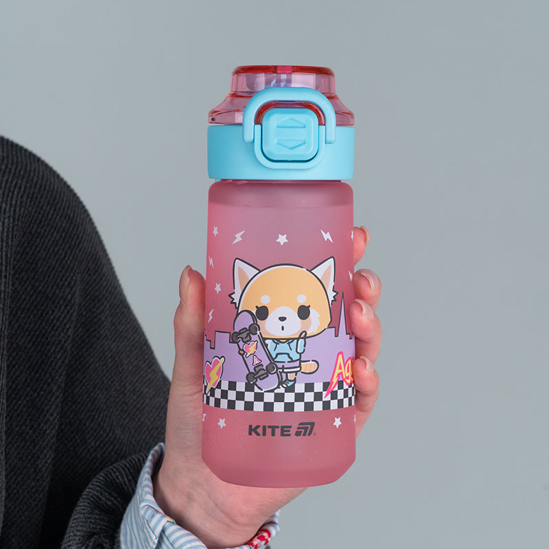 Butelka na wodę Kite Aggretsuko AR25-1213, 560 ml, różowa